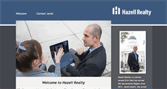 Desktop Screenshot of hazellrealty.com